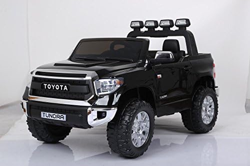 two-passenger car TOYOTA TUNDRA STYLE: is powerful, beautiful, all-terrain! ELECTRIC CAR WITH REMOTE CONTROL BATTERY in total 12v-7ah. Ride on Power wheels for boys and girls from 3 years!