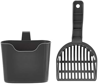 Pelle à litière chat avec support de fixation, Sans parfum, 1 Unité (Lot de 1)