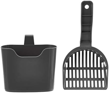 Pelle à litière chat avec support de fixation, Sans parfum, 1 Unité (Lot de 1)