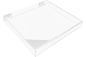 CONGARTENO Turntable Record Player Dust Cover Acrylic Protector Lid Compatible with Audio-technica At-lp60x