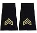 Army Uniform Epaulets - Shoulder Boards E-5 Sergeant