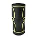 ActiveGear Knee Compression Support Sleeve for Running, Injury Recovery, Joint Pain Relief (Yellow, Medium)