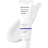 Genabelle Melacare Intensive Cream – Targeted Care for Uneven Skin Tone, Hydrating & Nourishing Daily Moisturizer with Niacinamide and Tranexamic Acid 1.69 fl oz