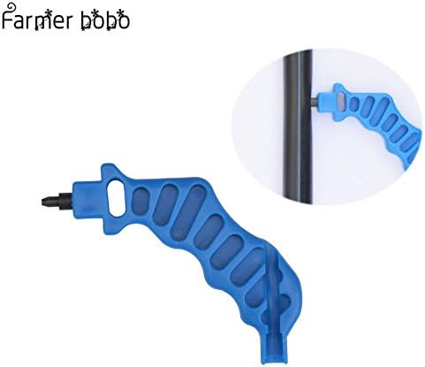 Best Garden Tools 1 Pcs Punch Hole For 1/4" barbed Connections And Droppers Deluxe Drilling Tools Drip Hose Connector Tools
