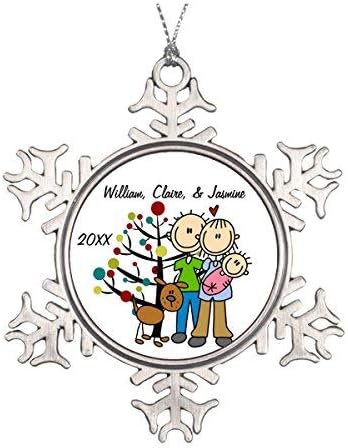 girl and dog ornament