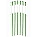 FiberMarker 48-Inch Reflective Driveway Markers Driveway Poles for Easy Visibility at Night Driveway reflectors reflectors for Driveway 1/4 Inch Diameter Green, 50 Pack