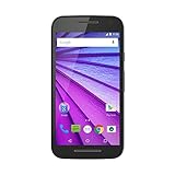 Motorola Moto G (3a Generación) - Smartphone libre Android (4G, 5', 13 MP, 16 GB, 2 GB RAM), color negro