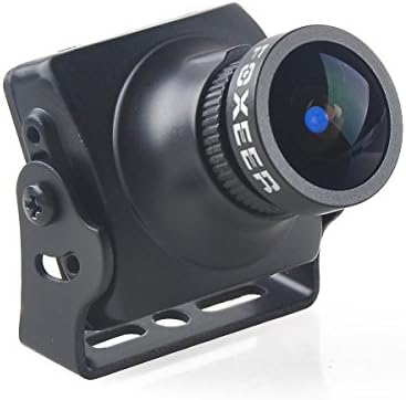 Foxeer Arrow V3 1/3”Sony SUPER HAD II CCD + Nextchip 2040 DSP 600TVL 2.5mm IR Block Built-in OSD MIC For FPV Racing Drone (Black)