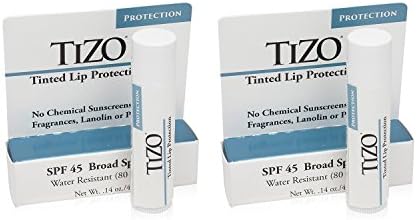 TiZO Solar Protection Formula LIPTECT SPF 45 4.5g - 2 Pack