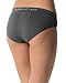 Balanced Tech Women's 3 Pack Classic Seamless Hipster Brief Bikini Panties - Black - Small