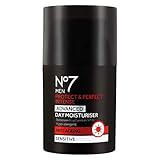 NO7 MEN'S PROTECT & PERFECT INTENSE ADVANCED MOISTURISER SPF 30 1.69 FL. OZ