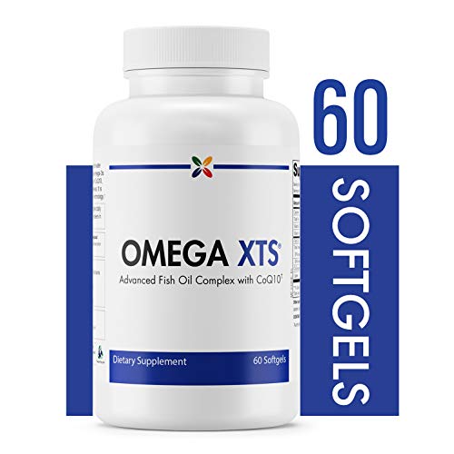 Advanced Fish Oil Complex with CoQ10 - Omega-XTS High Potency Fish Oil + CoQ10 - Stop Aging Now - 60 Softgels Advanced Fish Oil Complex with CoQ10 - Omega-XTS High Potency Fish Oil + CoQ10 - Stop Aging Now - 60 Softgels