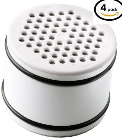 4 Pack GEN WHR-140 Replacement for Culligan WHR-140, WSH-C125, HSH-C135, ISH-100 Shower Water Filter Units