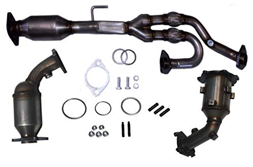 04-09 for NISSAN QUEST 3.5L REAR FRONT Y-PIPE CATALYTIC CONVERTER