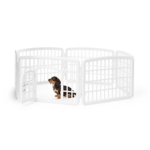 AmazonBasics 4Panel Plastic Pet Pen Awesome Pet Supply Deals