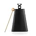 Vangoa - 7 inch Metal Steel Cow Bell Noise Maker with Handle for Drumset Kit Percussion