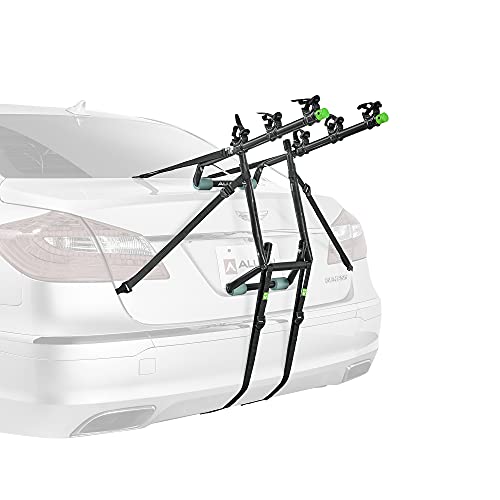 Allen Sports Deluxe Trunk Mount 3-Bike Carrier, Model ZN103 Green