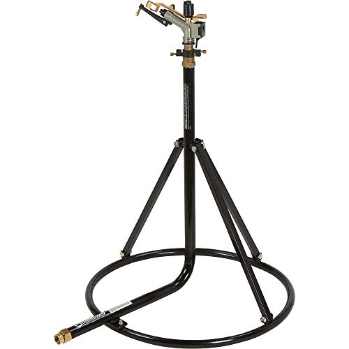 Strongway Tripod Sprinkler with Round Base