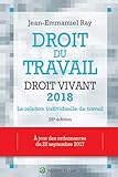 DROIT DU TRAVAIL DROIT VIVANT 2018: LA RELATION INDIVIDUELLE DE TRAVAIL A JOUR DES ORDONNANCES DU 22 SEPTEMBRE 2017 (LIAISONS SOCIALES) by
