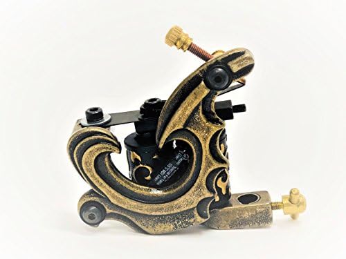 Afterlife Custom Irons Tattoo Machine Shader - Tattooing Iron for Shading - Gold and Black