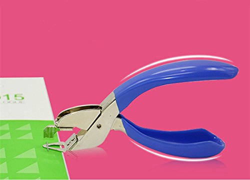 D-worthy Handheld Heavy Duty Staple Remover Spring-loaded Staple for Office School Home