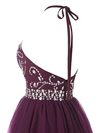 Musever vestido corto de graduación homecoming de tul para dama