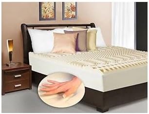 Get a comfortable and restful night's sleep with this Queen-Size 2" Premium Loft Memory Foam 7-Zone Mattress Topper. the 7-zone comfort system provides more support for the hips and shoulders along with lighter support for the feet and head.