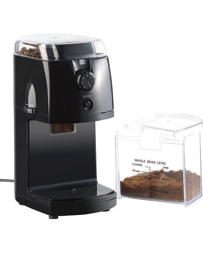 Rosenstein & Söhne Kaffeemahlwerk: Elektrische Kaffeemühle mit hochwertigem Scheibenmahlwerk (Kaffemühlen) – Bild 3