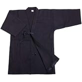 ZooBoo Cotton Kendo Aikido Jacket Martial Arts Training Uniform Top | Durable Cotton Fabric With Reinforced Stitching, Providing Comfort, Breathability