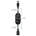 Onite 2PCS LED Strip Dimmer Switch, USB Female to Male Extension Cord with Dimmable Rotary Switch