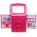 IQ Toys Washable Mini Cosmetic Vanity Makeup Case with Mirror