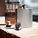 BODAA PREMIUM Stainless Steel Hip Flask Gift Set For Men/Women For Liquor/Whiskey Plus 2oz Mini Flask, Funnel and Leather Cover 100% Leak Proof SS304 18/8.