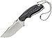 CRKT Civet Bowie EDC Fixed Blade Knife with Sheath: Compact, Outdoor Knife, Satin Bowie Style Blade, Bead Chain for Neck Carry, Clip for Belt Carry, Take Apart Sheath for Cleaning 2805