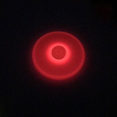 Luminous Orange Tri Fidget Hand Edc Finger Spinner Toy Stress Reducer With Premier Ceramic Bearing For Add, Adhd, Anxiety, And Autism Adult Children