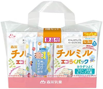 森永 フォローアップミルク チルミル エコらくパック つめかえ用 1600g 400g 2袋