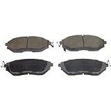 Wagner ThermoQuiet QC1078 Ceramic Disc Pad Set With Installation Hardware, Front
