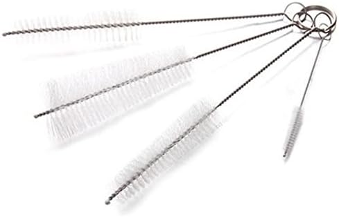 Utility Kitchen Bottle Cleaning Brushes Kettle Spout Teapot Nozzle Clean Brush Set. For cleaning bottles.