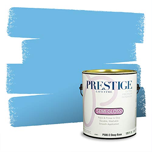 PRESTIGE Paints P500-D-4008-10AVP Paint and Primer In One, 1 gallon, Sea Frolic