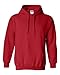 Gildan Youth Heavy Blend Hooded Sweatshirt (Red) (Small)