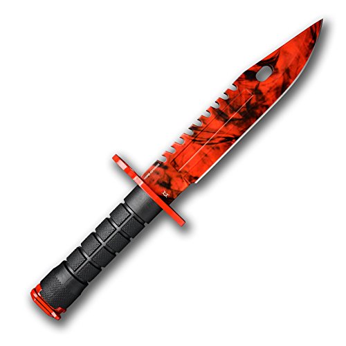 FadeCase M9 Bayonet Elite Ruby - Real CSGO Knife Skin Counter Strike Global Offensive Full Tang Fixed Blade