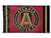 Atlanta United FC Wincraft Red Black Indoor Outdoor Deluxe Flag (3' X 5')