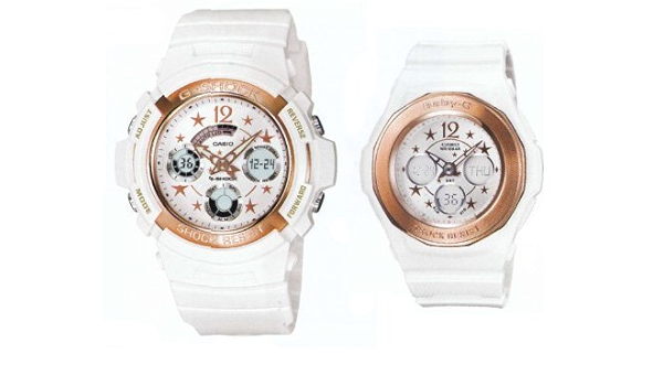 G Shock Couple Watches G Shock Baby G G Presents Lover S Collection 09 Lov 09a 7bdr Ww Amazon Ca Watches