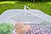 (2 Pack) Luxury Large Food Cover Tent | 100% Organza Net Highly Durable and Nontoxic | 2 Set of Extra Large Picnic Food Cover Mesh | Perfect Giant Outdoor Food Cover to Keep Insect and Fly Away