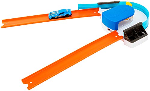 image for Hot Wheels Track Builder Custom Curve Kicker Playset, Brown/a