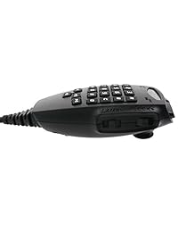 Tenq Micrófono con altavoz y PTT para transmisor de correa cuádruple radio de dos vías TYT Th 9800