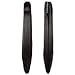 S-noilite Clip In Ponytail Hair Extensions Claw Clip In Ponytail Extention Hairpiece Long Straight Jaw Clip In Ponytail for Women Synthetic Fiber Hair 21 Inch Natural Black