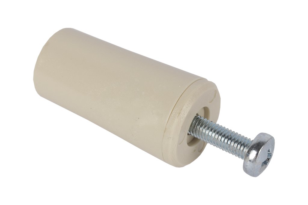 Cofan 61001271A Blind Stops, Ivory, 40 mm, Set of 2