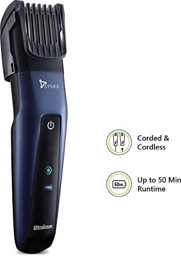 syska corded and cordless trimmer