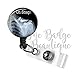 X-ray Oh Snap Retractable ID Badge Reel, Alligator Clip, 34in. Nylon Cord, Medical MD RN Nurse Badge ID, Badge Holder, ID Badge Pull, X-ray Technician Name Tag (Clavicle)