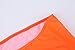 Ybenlow Women's 2 Piece Solid Bandeau Swimsuit Top Bottom Set,Orange,Large